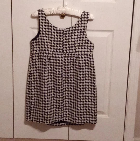 Vintage Forever 21 Houndstooth Mini Dress, Junior Size M, EUC - Picture 2 of 5